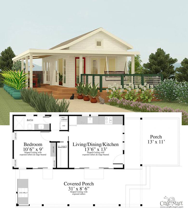 Very Small House Floor Plans - floorplans.click