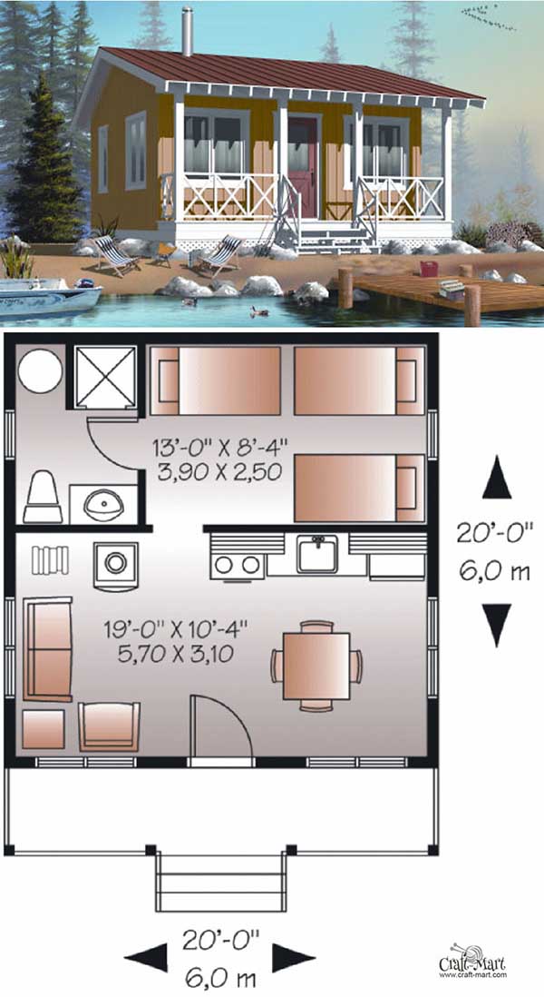 27 Adorable Free Tiny House Floor Plans - Craft-Mart