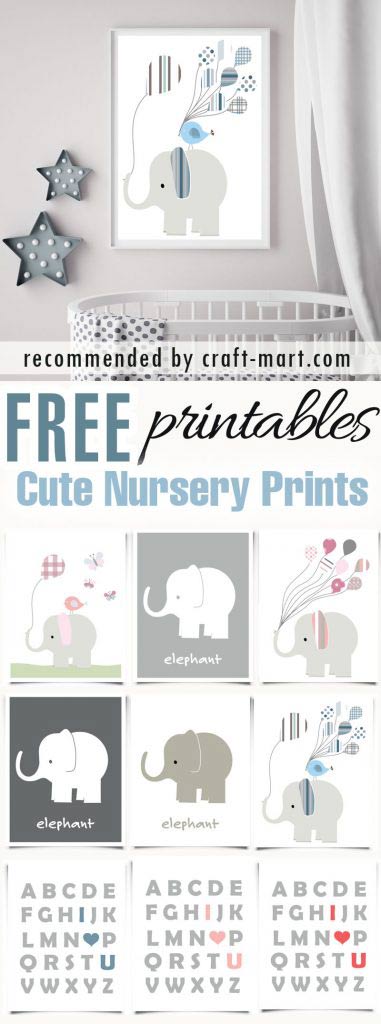 Best Free Nursery Printables And Wall Art Craft Mart