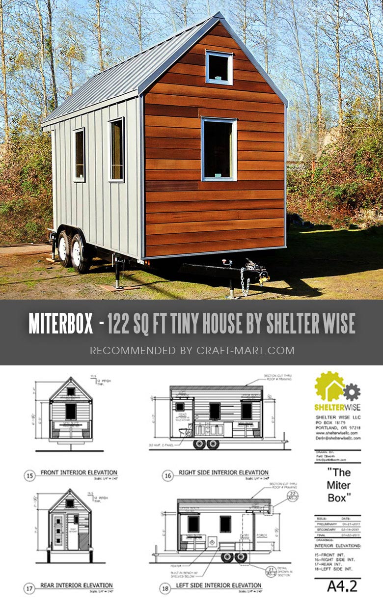 17 Best Custom Tiny House Trailers And Kits With Plans For Super Tight 