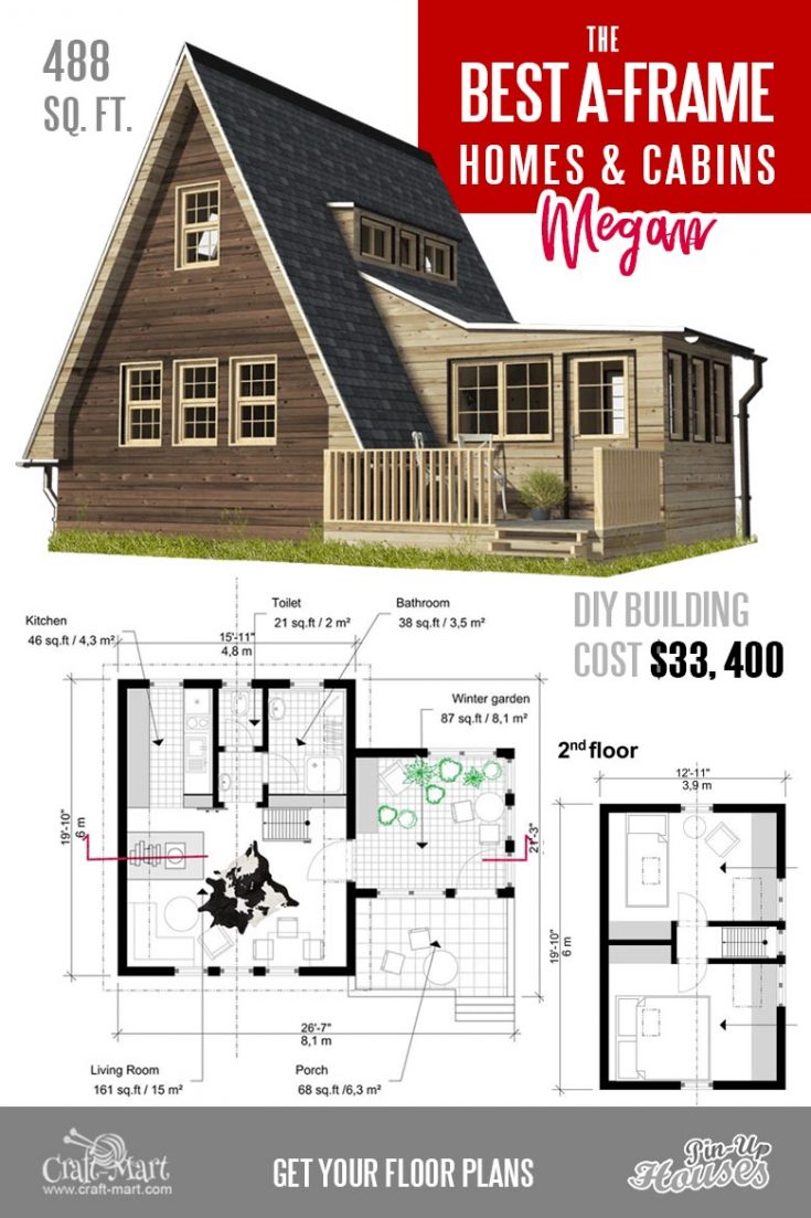 Cool A Frame Tiny House Plans Plus Tiny Cabins And Sheds Craft Mart