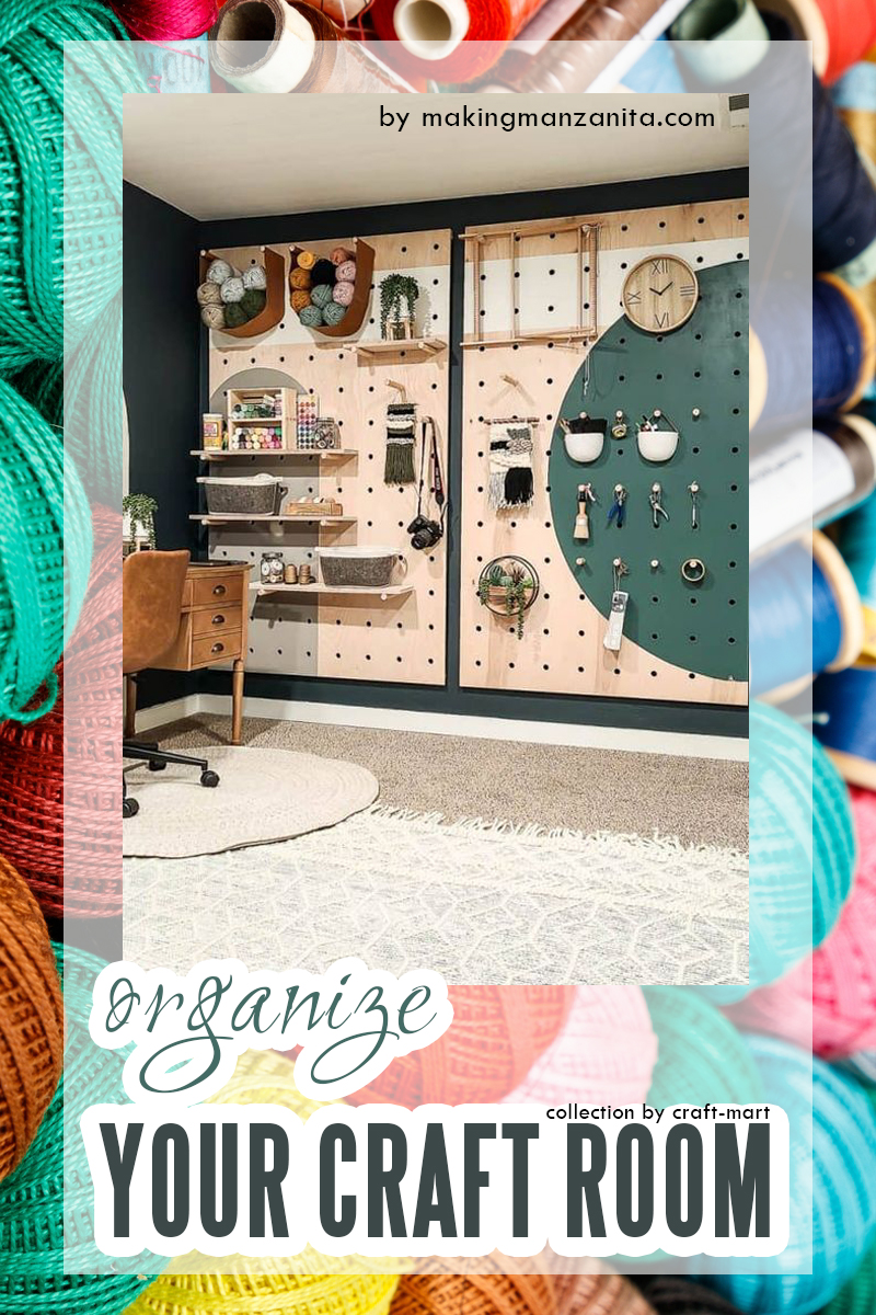 How To Organize Your Craft Room Craft Mart