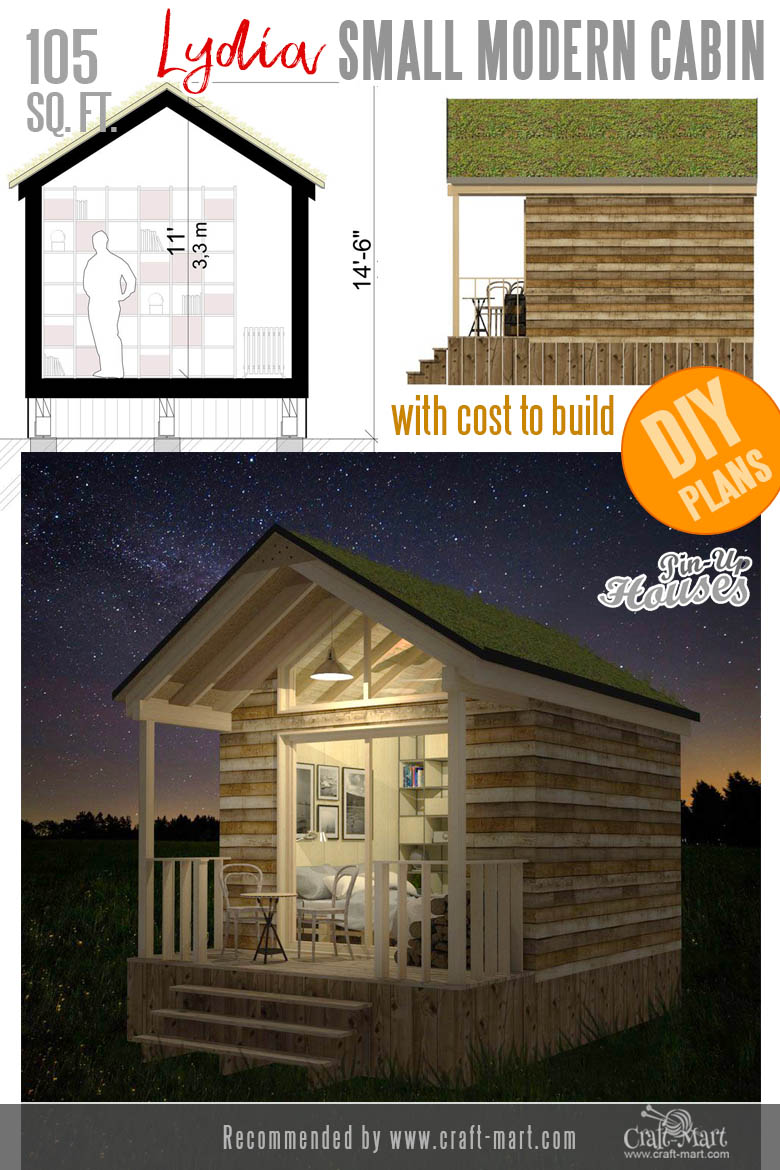 Small Modern Cabin Plans