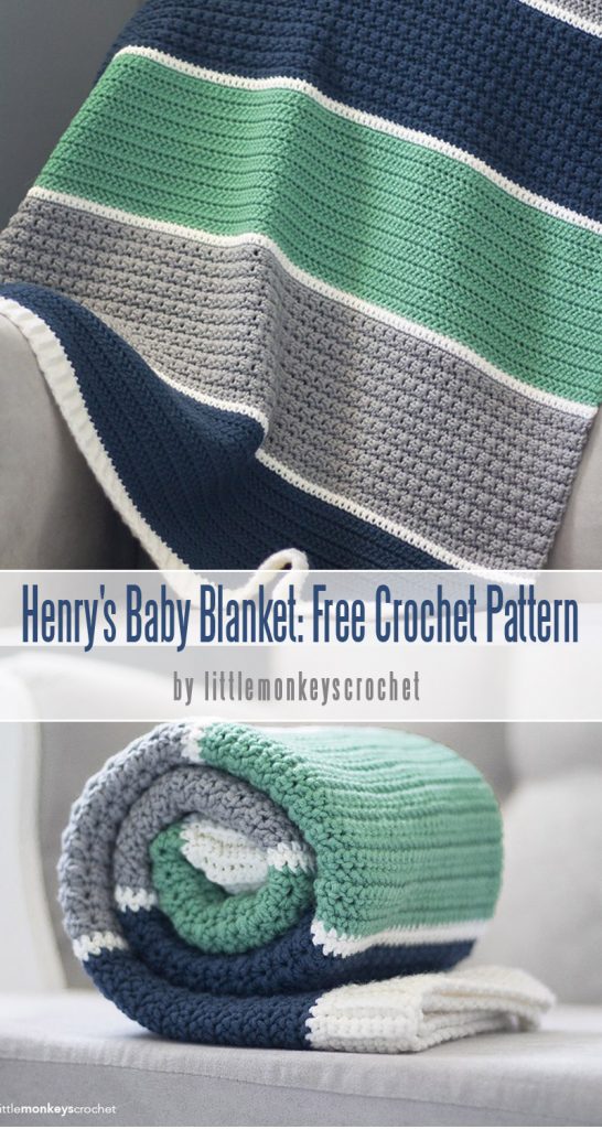Henry's Baby Blanket - Free Crochet Pattern