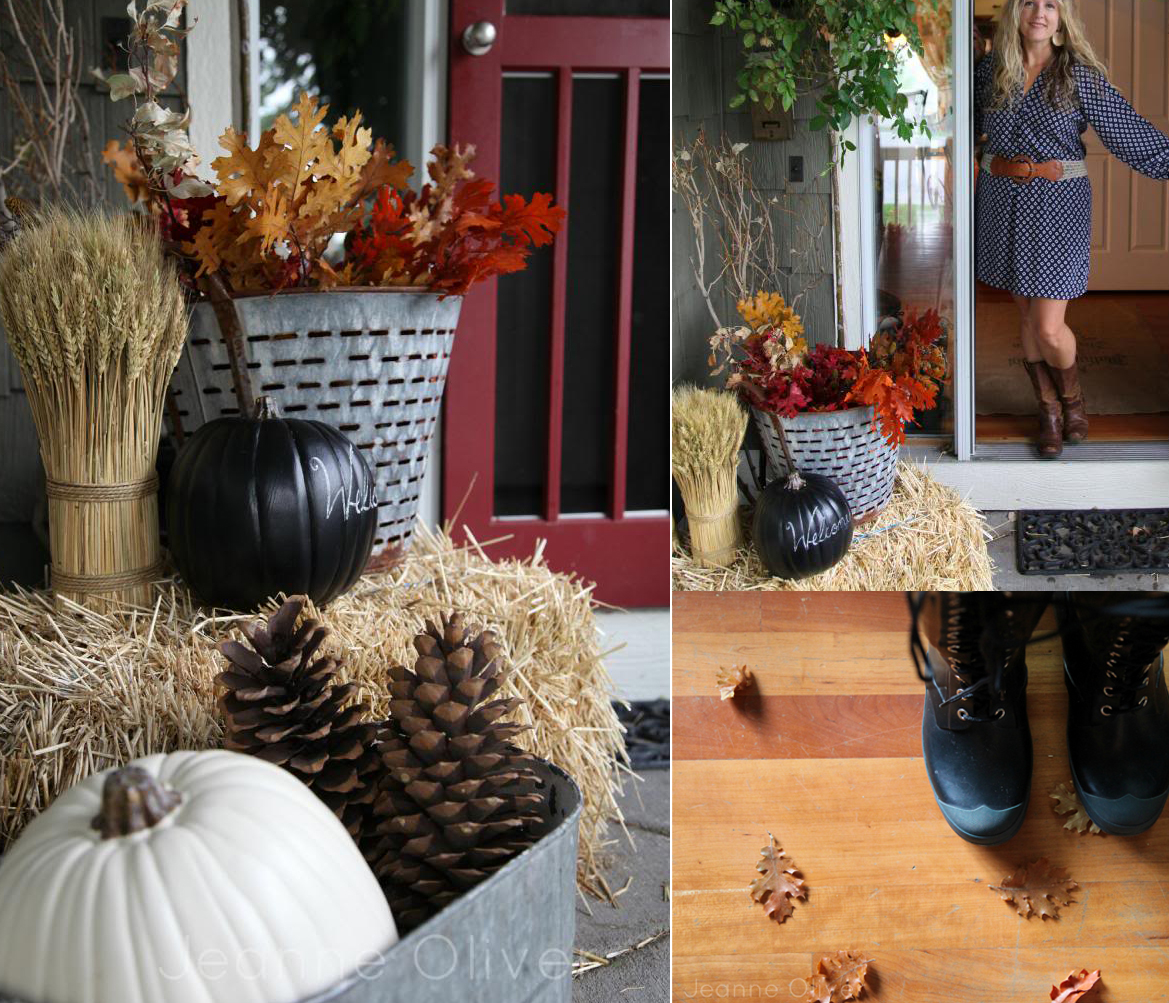 Cozy Fall Front Porch Decor