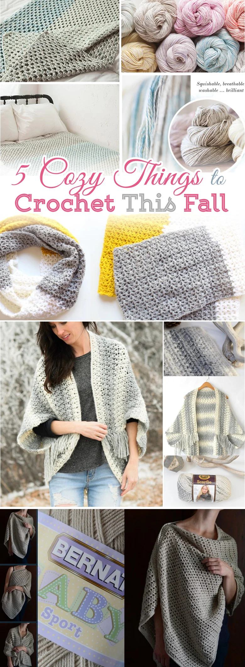 cozy things to crochet for beginners