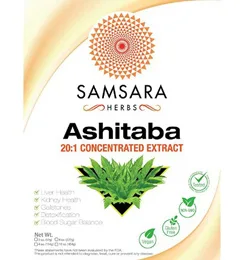 Extract from Ashitaba plant in a powder form