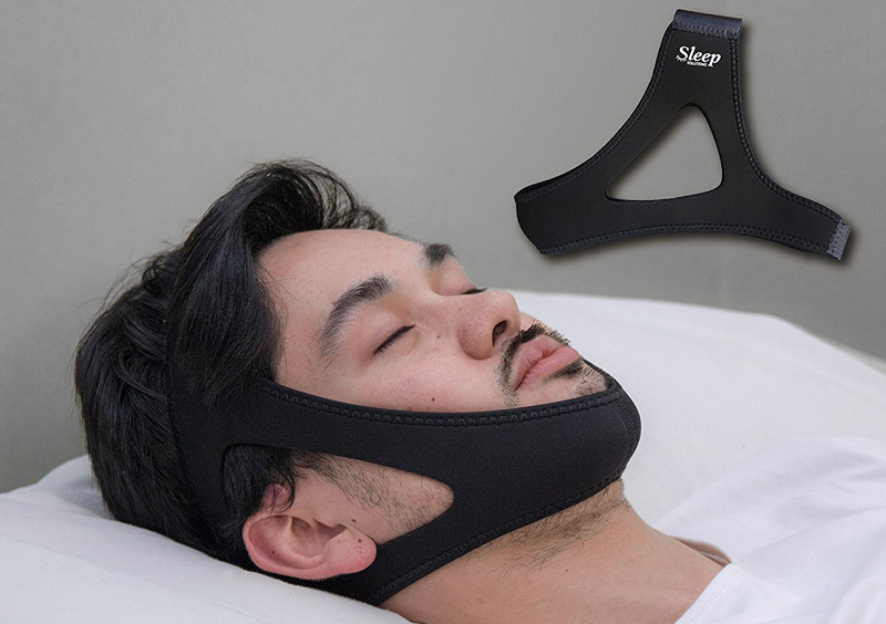 Anti -snoring chin straps