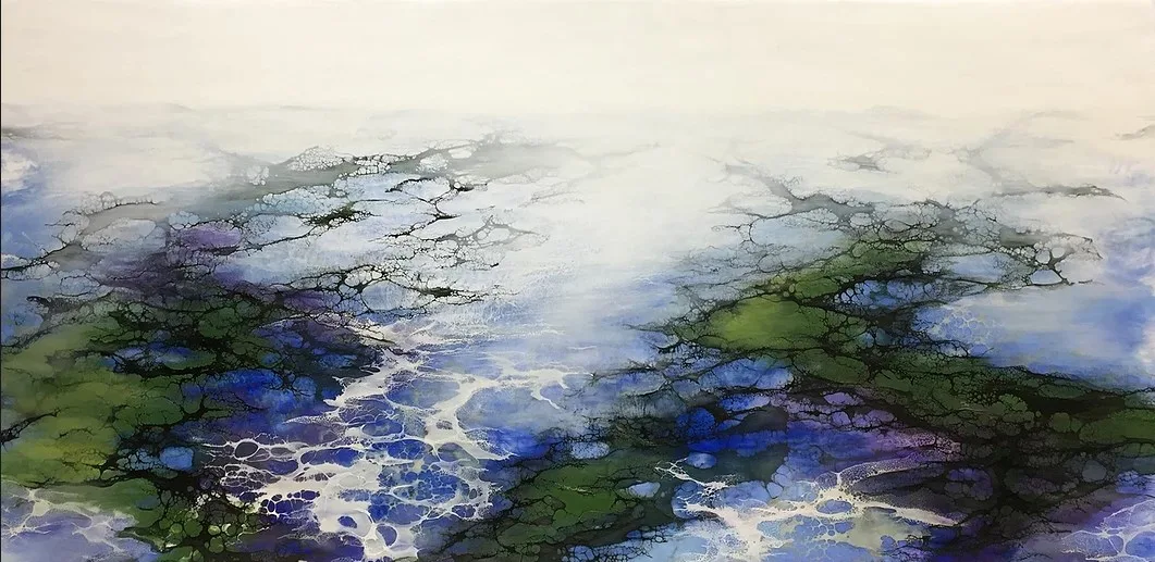 Encaustic painting - an ancient alternative to acrylic pouring