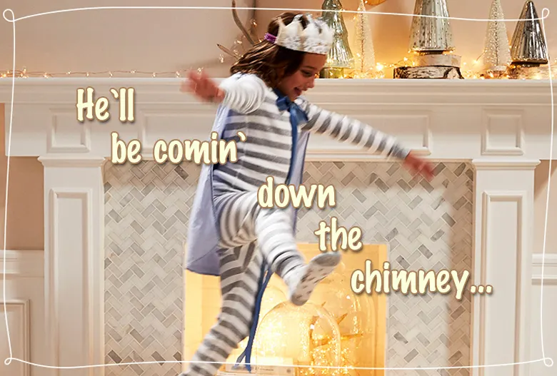 He’ll be comin’ down the chimney most creative and funny Christmas photos craft-mart