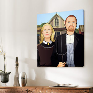 american gothic canvas prints wall art sample