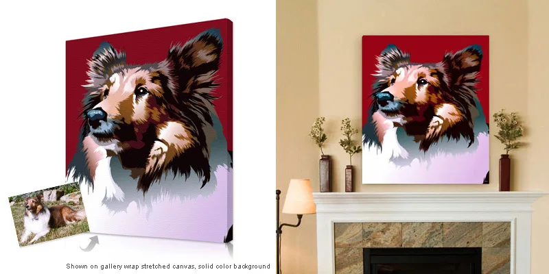 dog-canvas-print