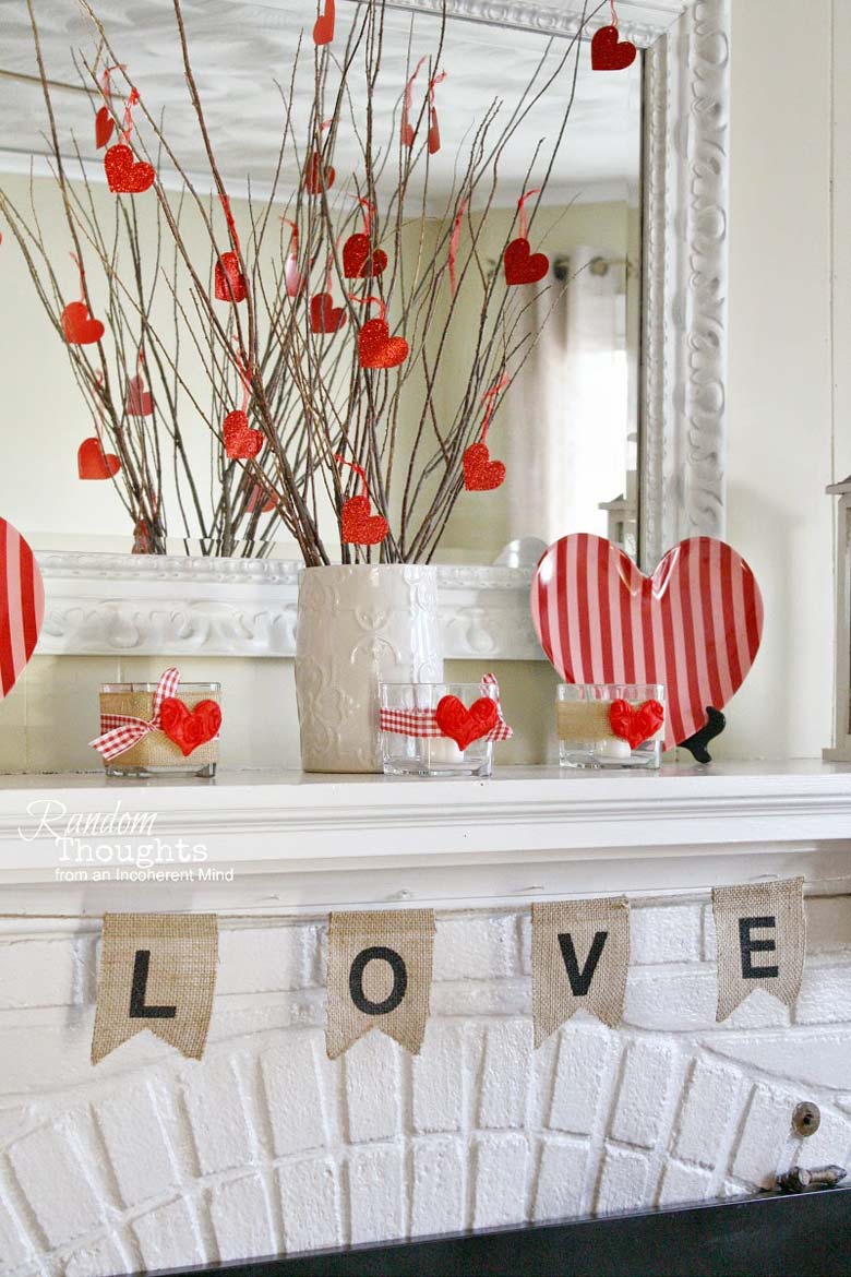 The Best Diy Valentine's Day Decorations - Home, Family, Style and Art