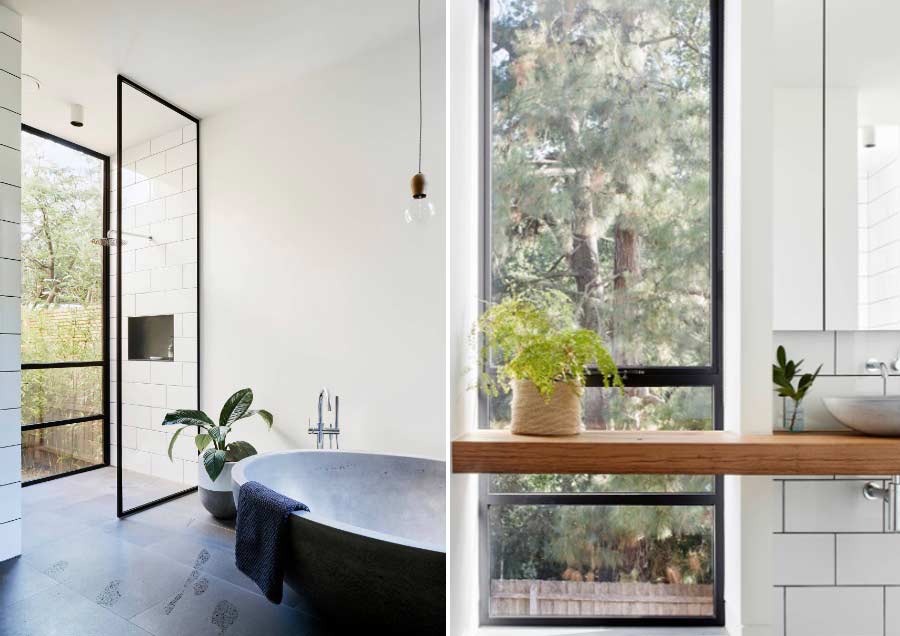 spa-like bathroom modern simplicity