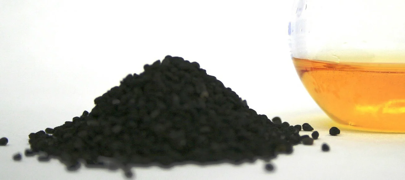 Black Cumin oil and seeds - black seed, black caraway, black sesame, kalonji - use kalonji oil for hair growth