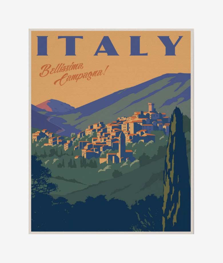  beautiful italian countryside poster