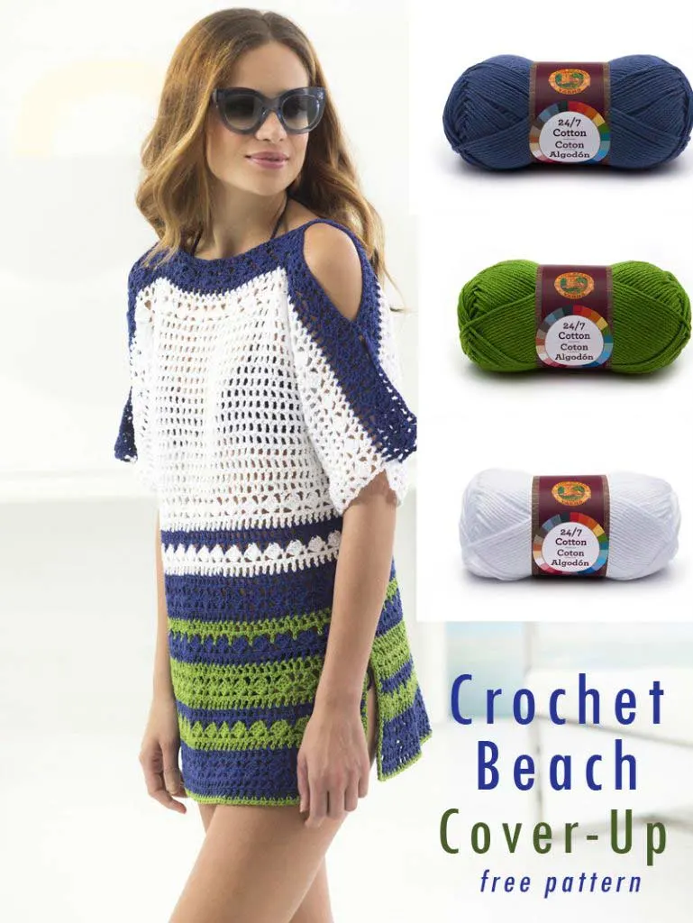 Crochet Beach Cover-Up - free pattern