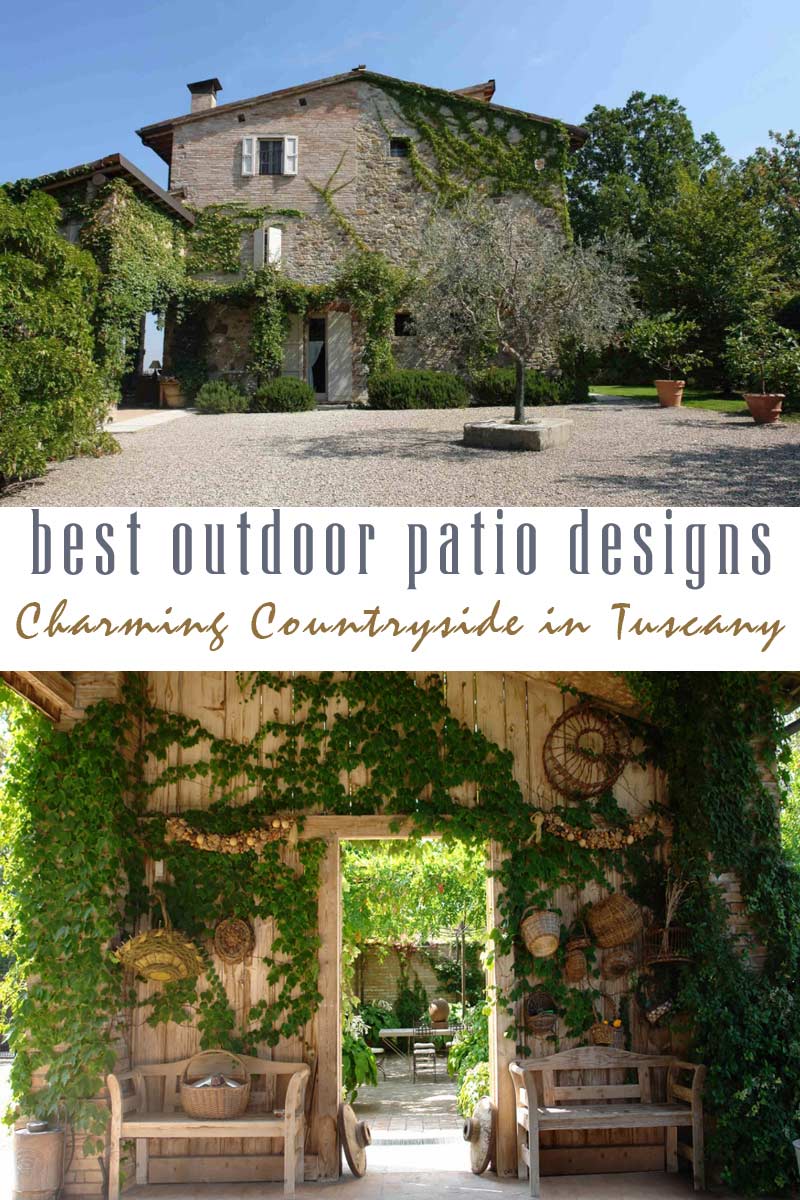 charming and rustic countryside best outdoor patio designs collection by craft-mart