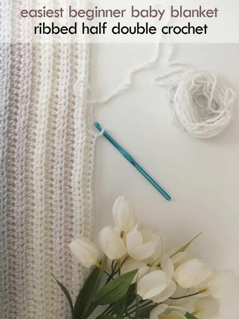 Half Double Crochet Rib Stitch. 