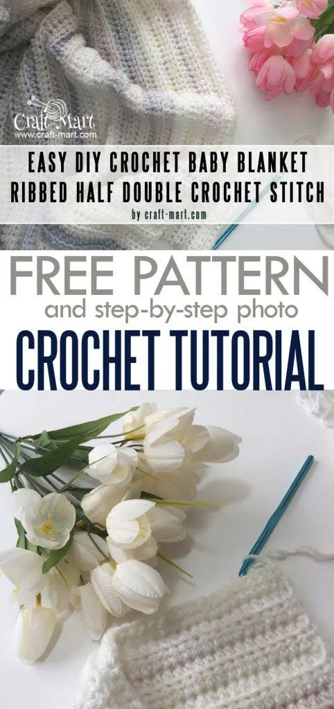 Easiest Crochet Baby Blanket Pattern Ever!