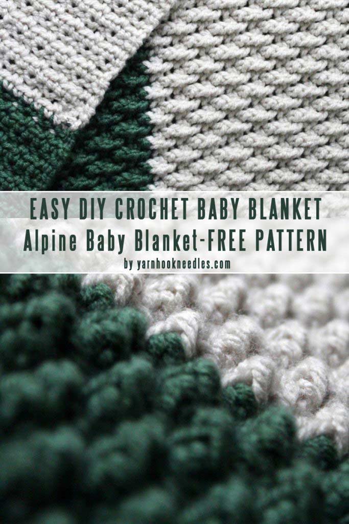 Done in a Weekend Quick Free Crochet Baby Blanket Pattern » Make