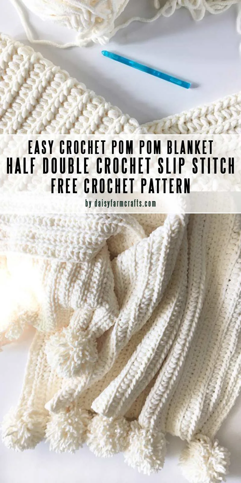 10 easy crochet baby blanket patterns (FREE) you can finish in a ...