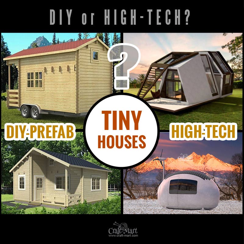 Awesome modern tiny houses that you can afford! Some are 100% sustainable and do NOT need any utilities besides internet! Some are DIY and you can request custom features from most of the tiny home builders.