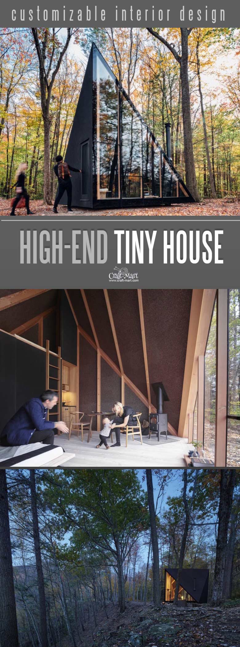 Look at this absolutely awesome High-end custom tiny house that you can afford! You can add custom features from most of the tiny home builders. Keep dreaming on or take an action and get one of these little affordable homes!#tinyhouseplans #tinyhome #tinyhouses #diywoodcrafts #diyproject #realestate #smallhouseplans 