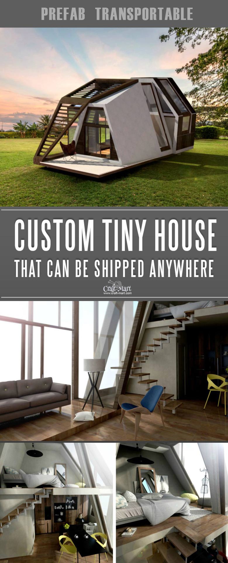 Custom tiny house that you can order from anywhere in the world! Look at these absolutely awesome tiny houses that you can afford! Some are 100% sustainable and do NOT need any utilities besides internet! You can add custom features from most of the tiny home builders. Keep dreaming on or take an action and get one of these little affordable homes!#tinyhouseplans #tinyhome #tinyhouses #diywoodcrafts #diyproject #realestate #smallhouseplans