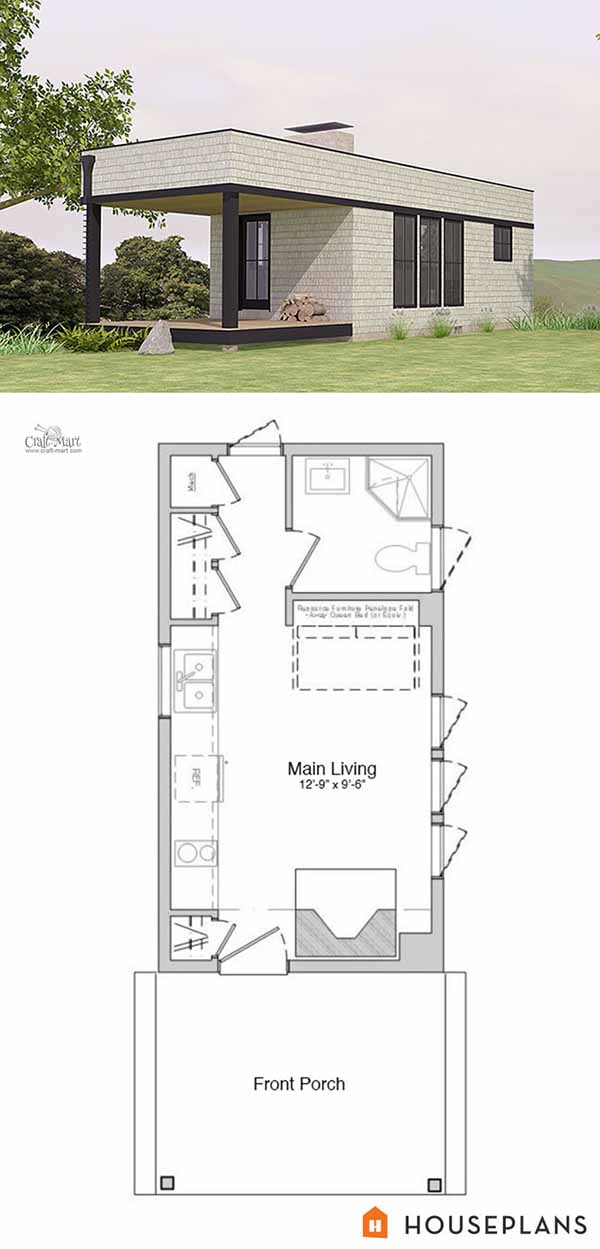 27 Adorable Free Tiny  House  Floor  Plans  Craft Mart