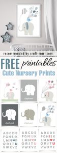 100+ Best Free Nursery Printables and Wall Art  CraftMart