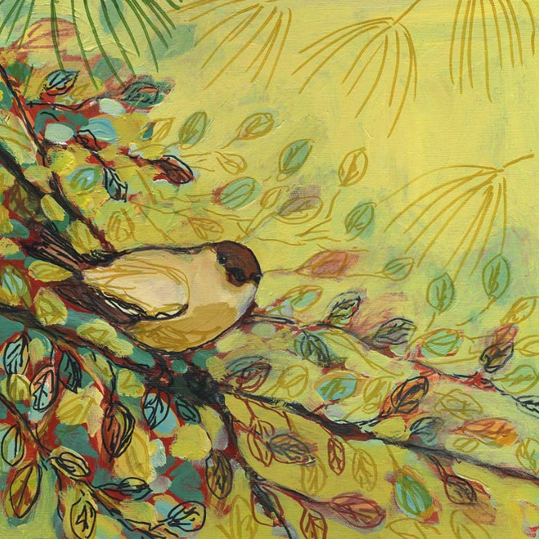 Goldfinch Bird Painting