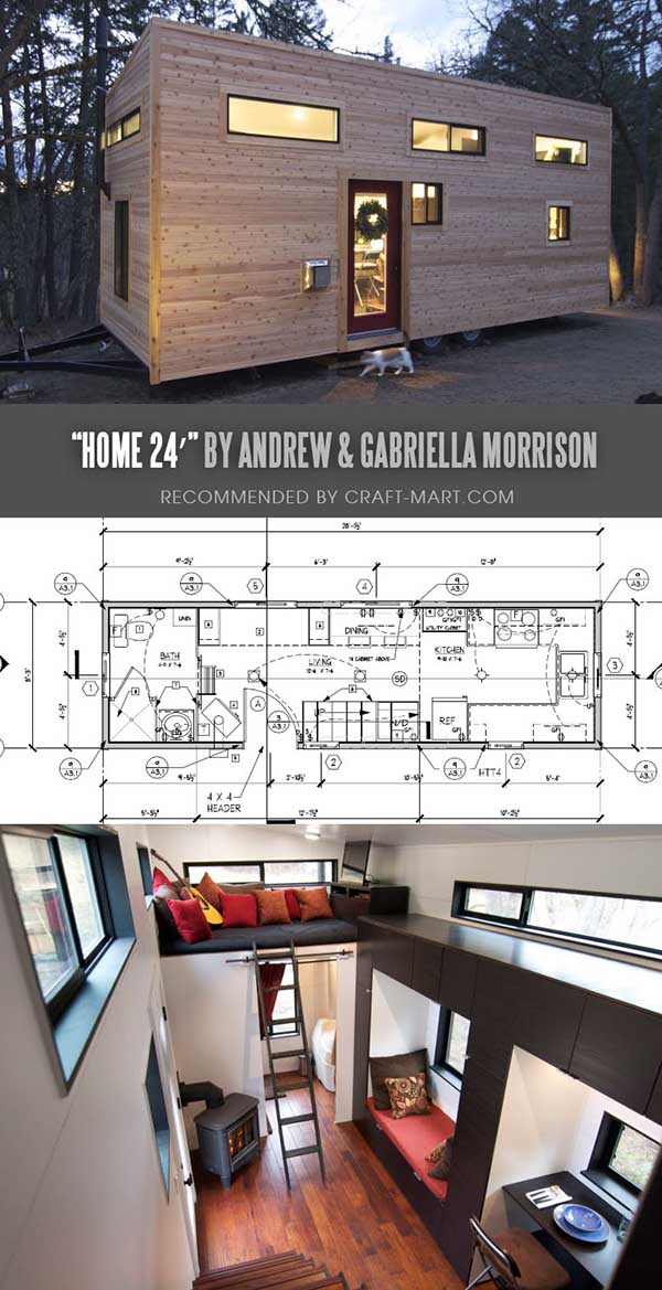 Tiny House Trailer on wheels