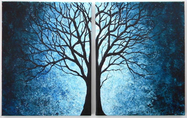 easy tree painting ideas