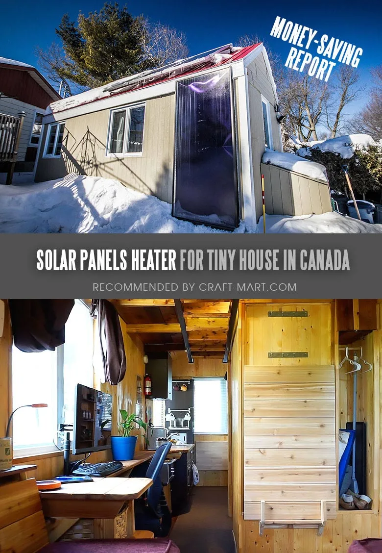 Tiny House Heated with Free Solar Power