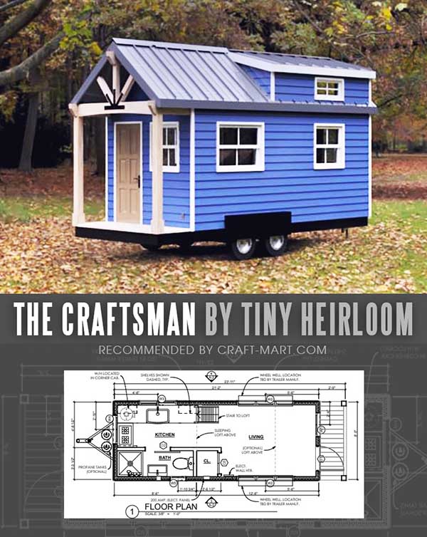 17 Best Custom Tiny House Trailers and Kits with Plans for