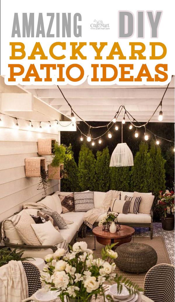 Stunning Patios With Lights Diy Patio Lighting Ideas Craft Mart