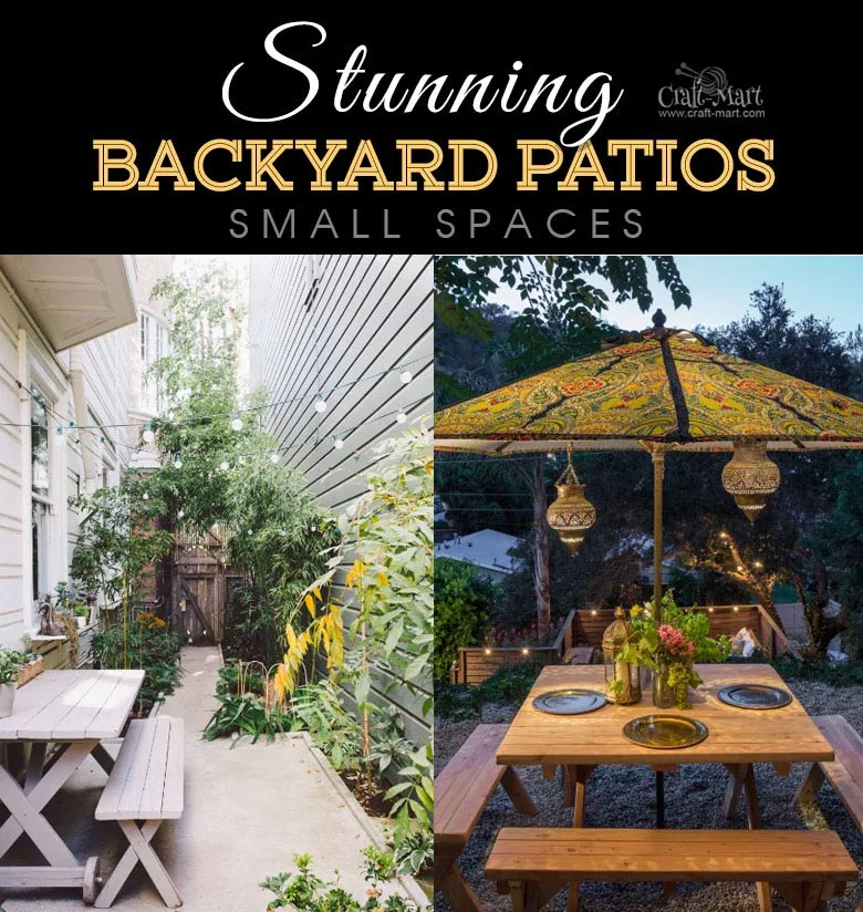 Patio lighting solutions for small spaces. One of the best backyard patios with lights designs that may help with your own patio ideas or outdoor landscape lighting. Perfect for small backyard patio. #outdoorspace #outdoordecor #outdoorspaces #patiodecor #patio