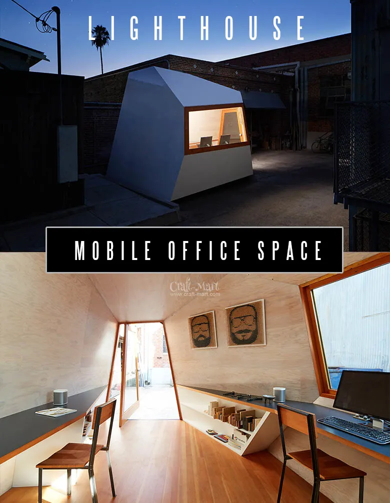 This is a Mobile Office Space made with Structural Insulated Panels. It has a few absolutely awesome advantages over the regular tiny houses. Can it be converted into a tiny house? Read to know...#tinyhouse #tinyhouseplans #minimalism