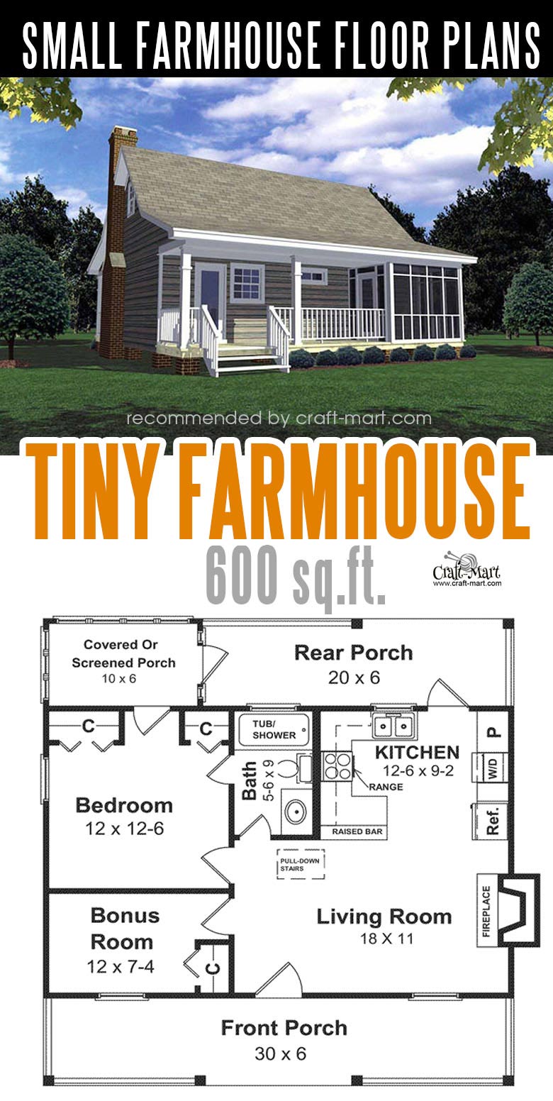 Small Farmhouse Plans For Building A Home Of Your Dreams