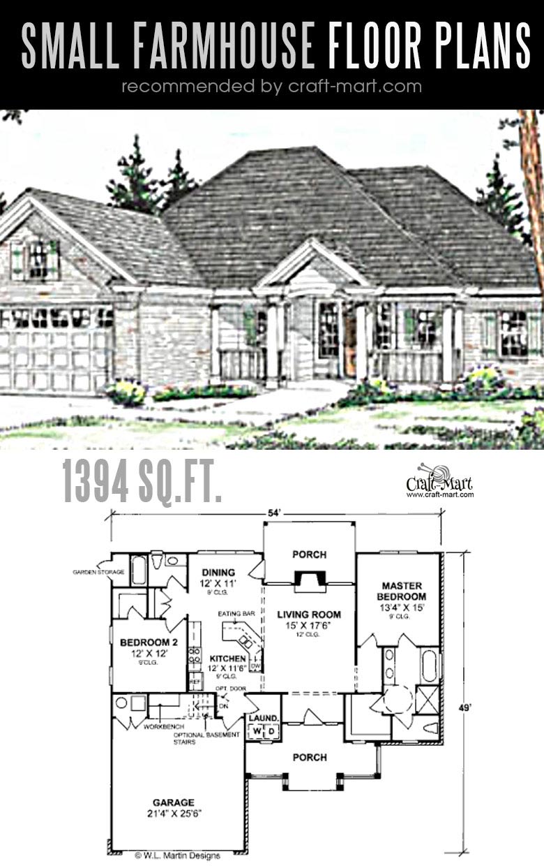 Small Farmhouse Plans For Building A Home Of Your Dreams