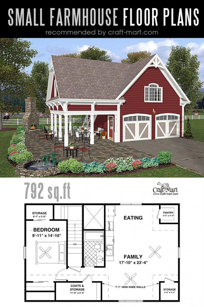 small traditional farmhouse