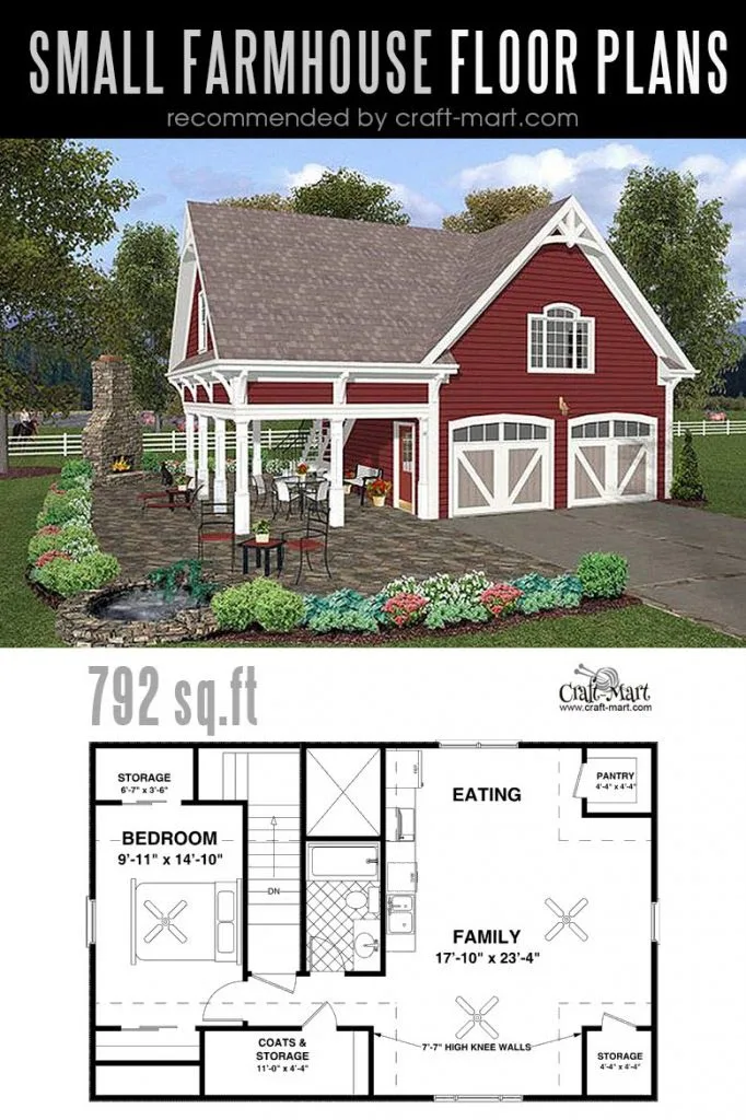 small traditional farmhouse