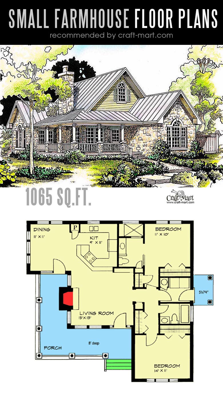 Small Farmhouse Plans For Building A Home Of Your Dreams Craft Mart