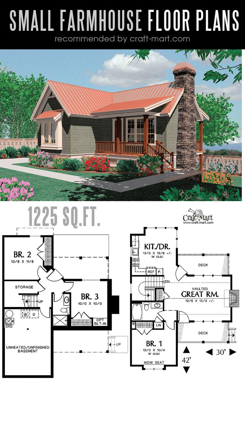 Small Farmhouse Plans For Building A Home Of Your Dreams Craft Mart