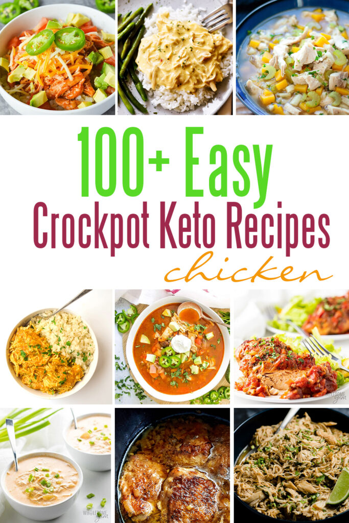 100+ Easy Keto Crockpot Recipes - Chicken