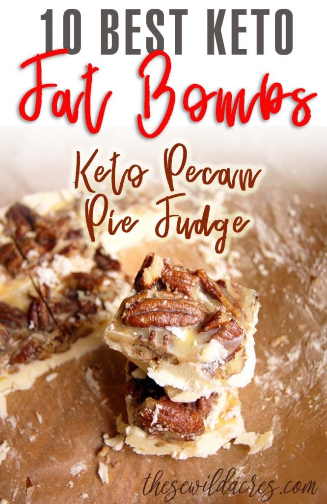 Keto Pecan Pie Fudge