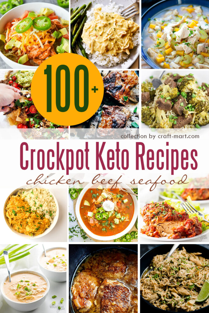 100+ crock pot keto recipes