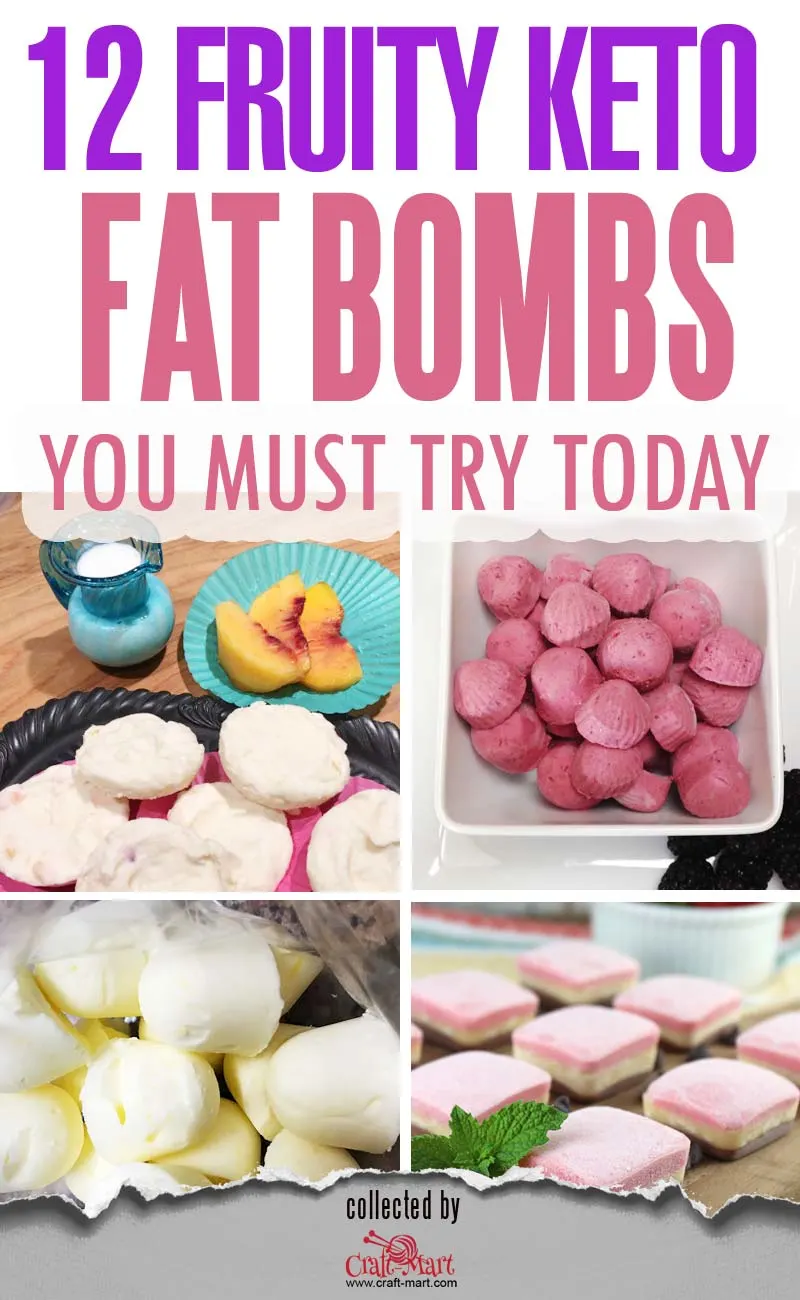 12 Fruity Keto Fat Bombs