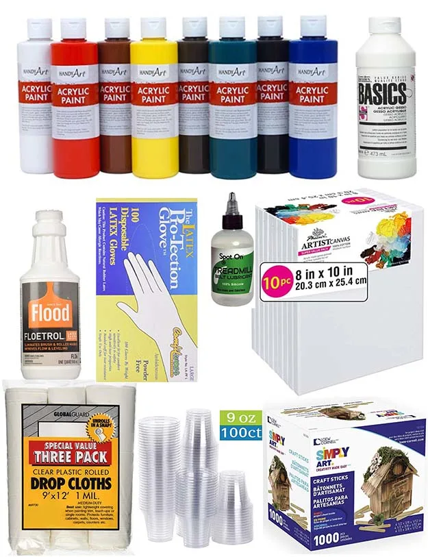 The Oil Paint Store -TOPS Art Supplies - ‼️Flood Floetrol Pouring